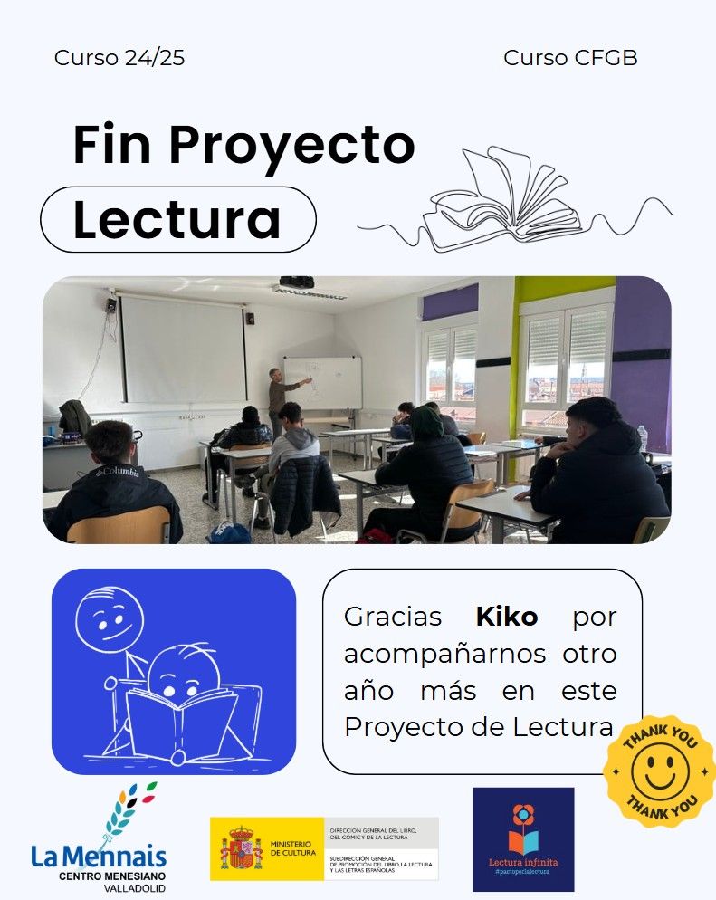 FINALIZACIÓN DE NUESTRO PROYECTO LECTURA